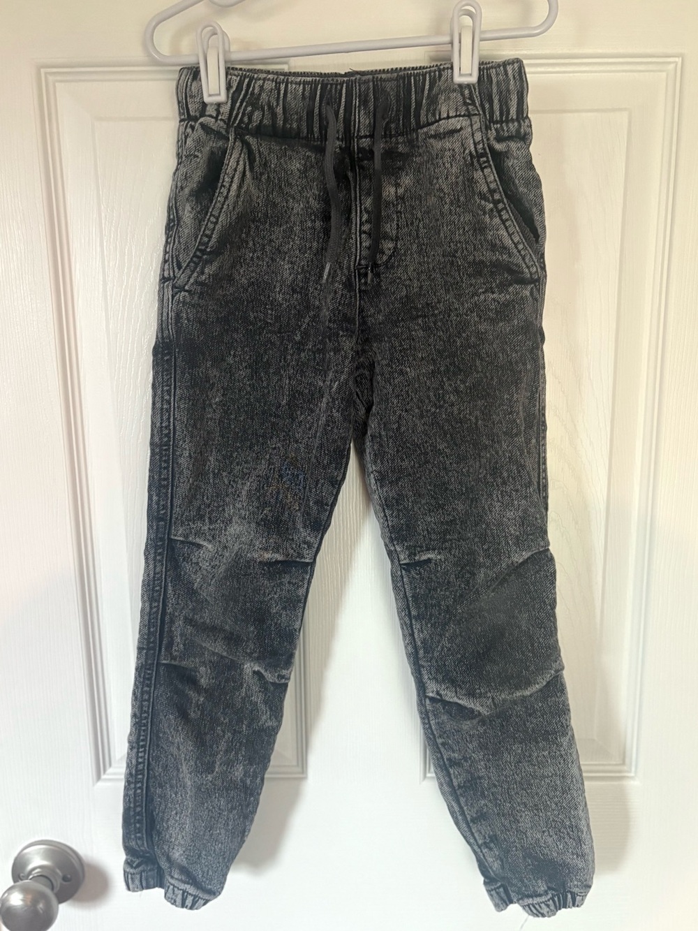 Boys Zudio 5/6yr Arizona Jogger Fit Black Cotton Joggers